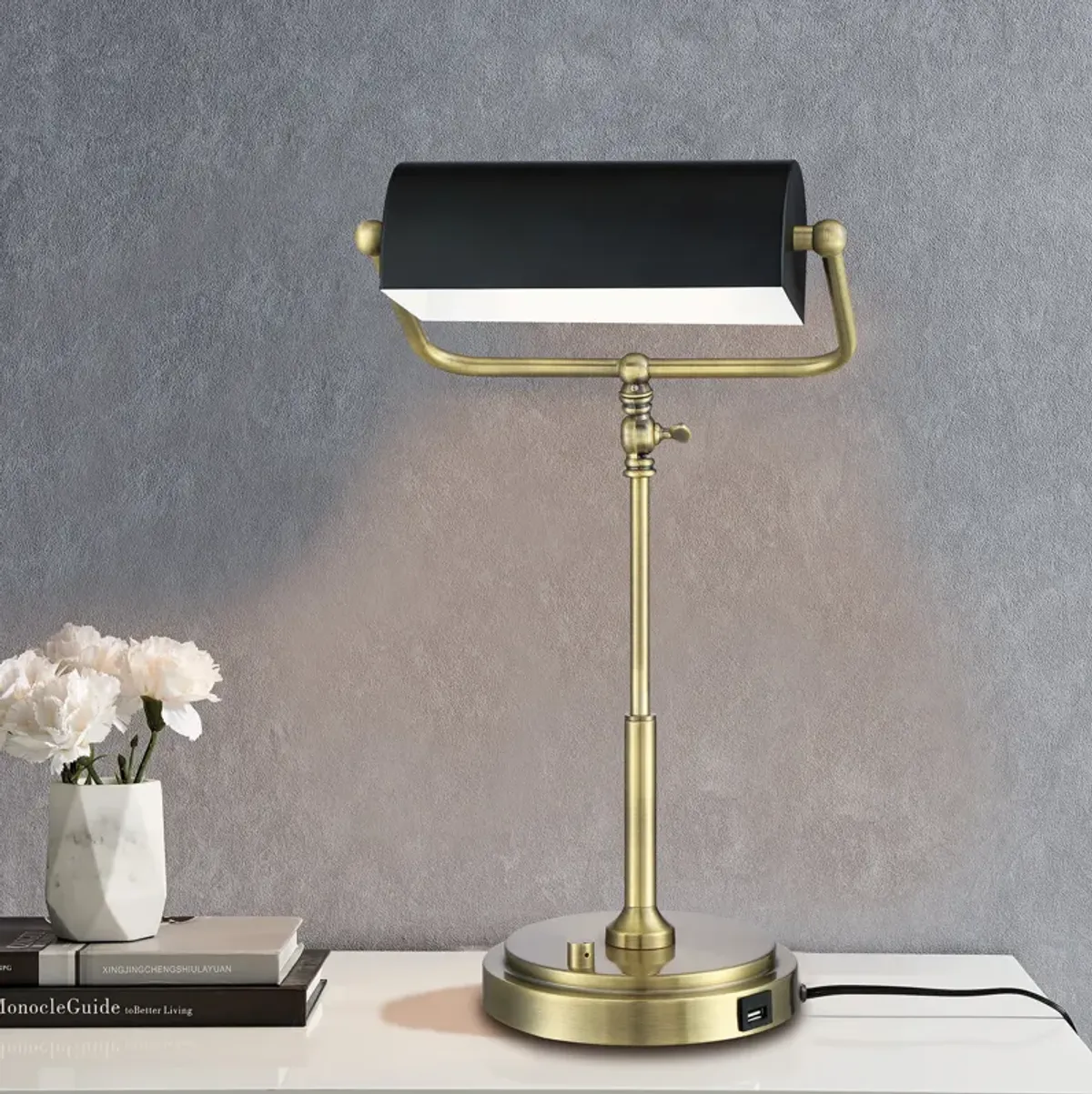 Bankers Desk Lamp