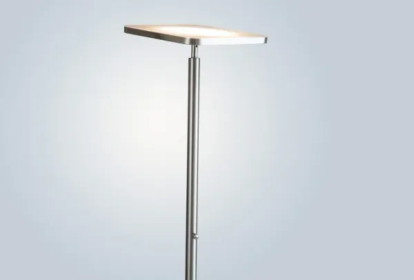 Hector Floor Lamp - Brushed Nickel