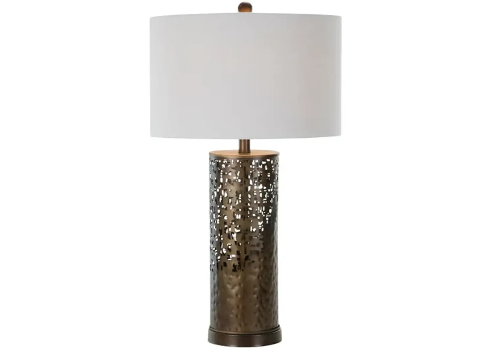 Rusty Table Lamp