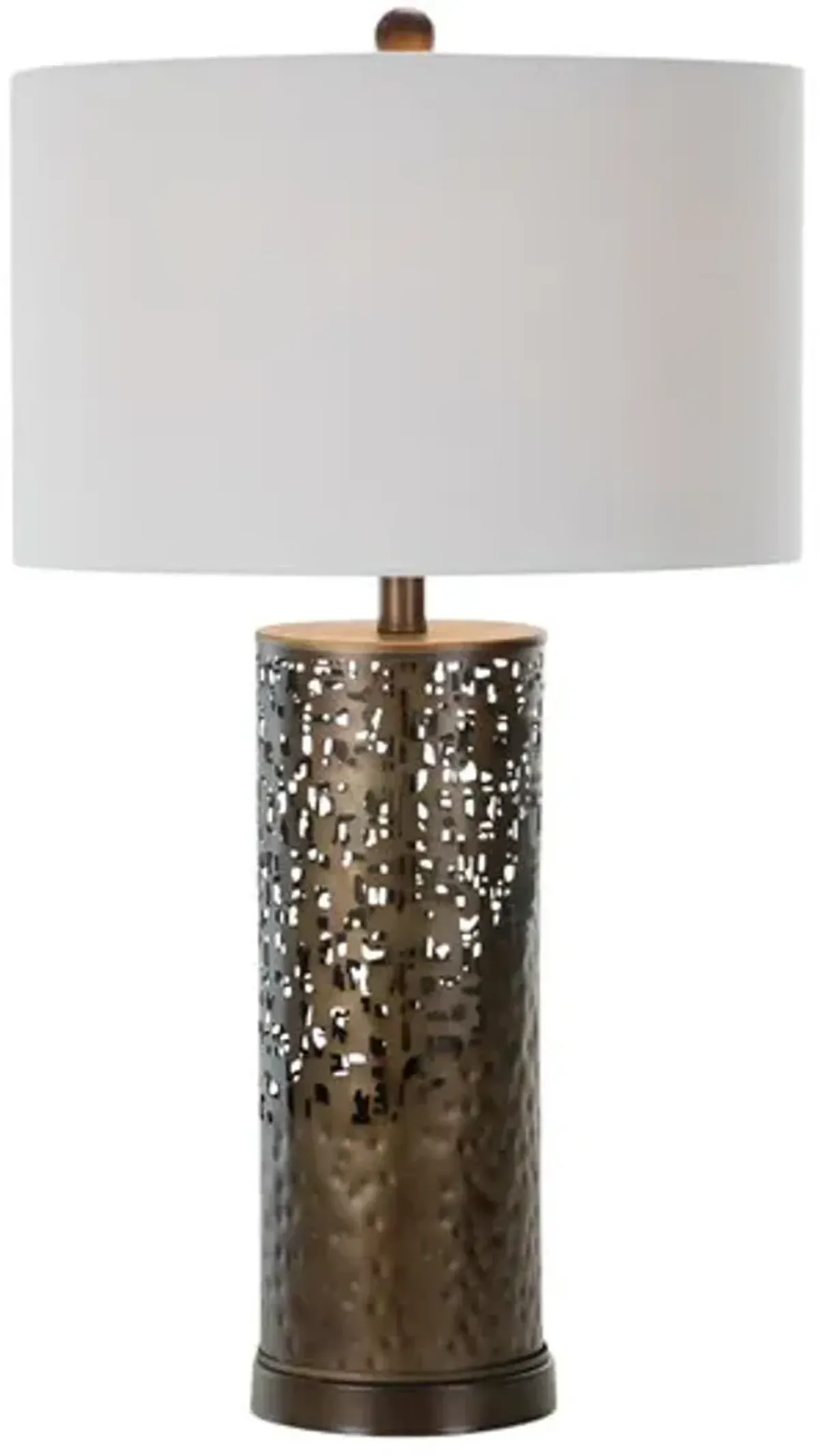 Rusty Table Lamp