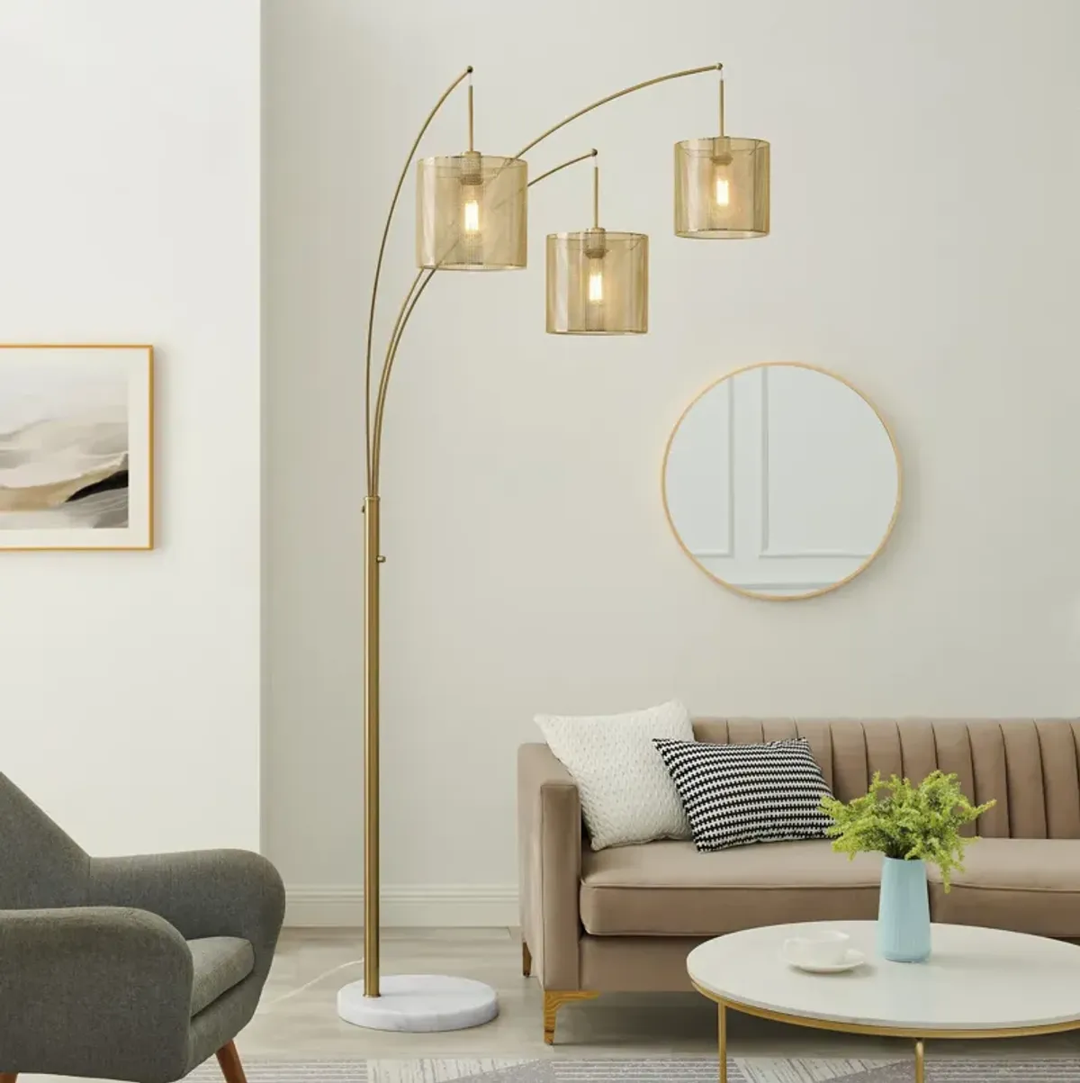 Cora Arc Lamp