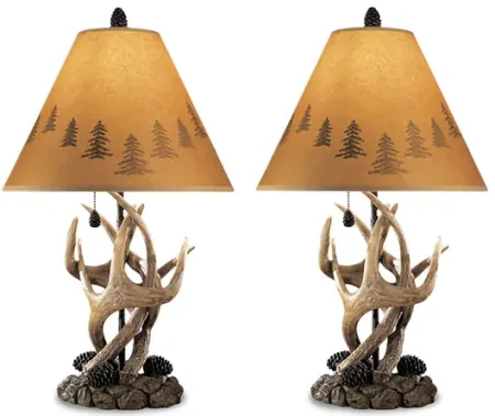 Woods Table Lamp - Set of 2