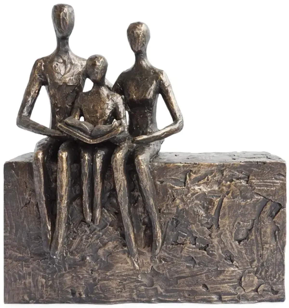 Sitting Family Sculpture