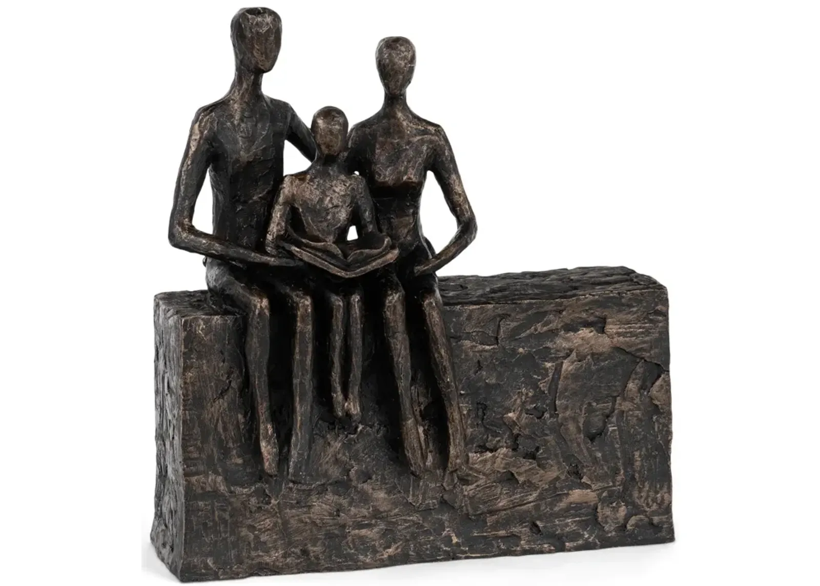 Sitting Family Sculpture