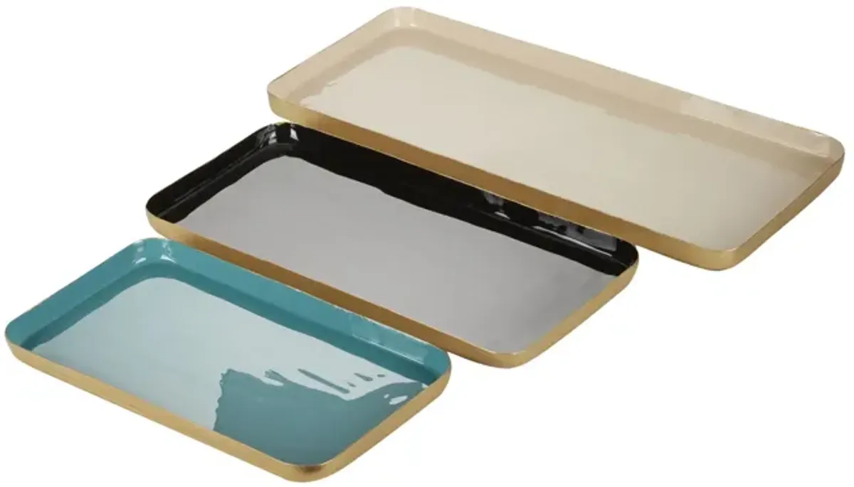 St 3 Enamel Trays