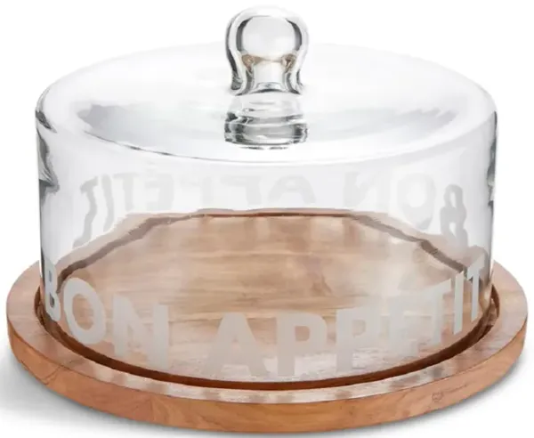 Bon Appetit Cloche Tray