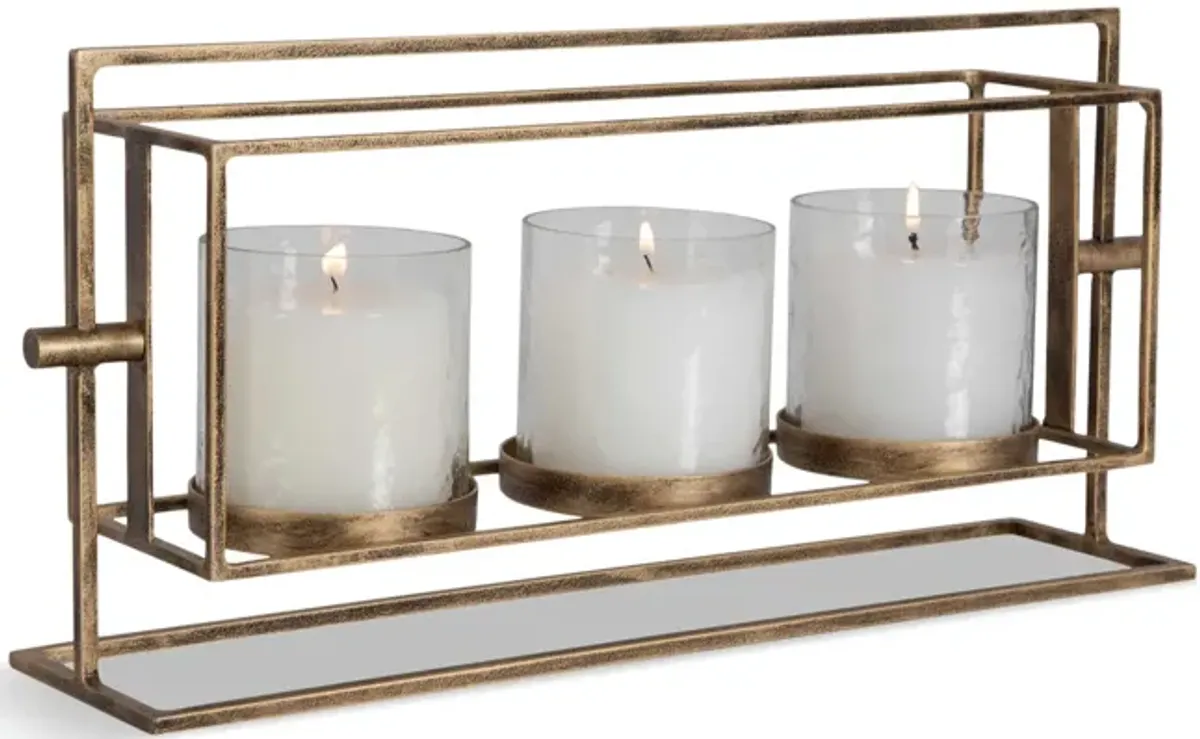 Wenman Triple Candleholder