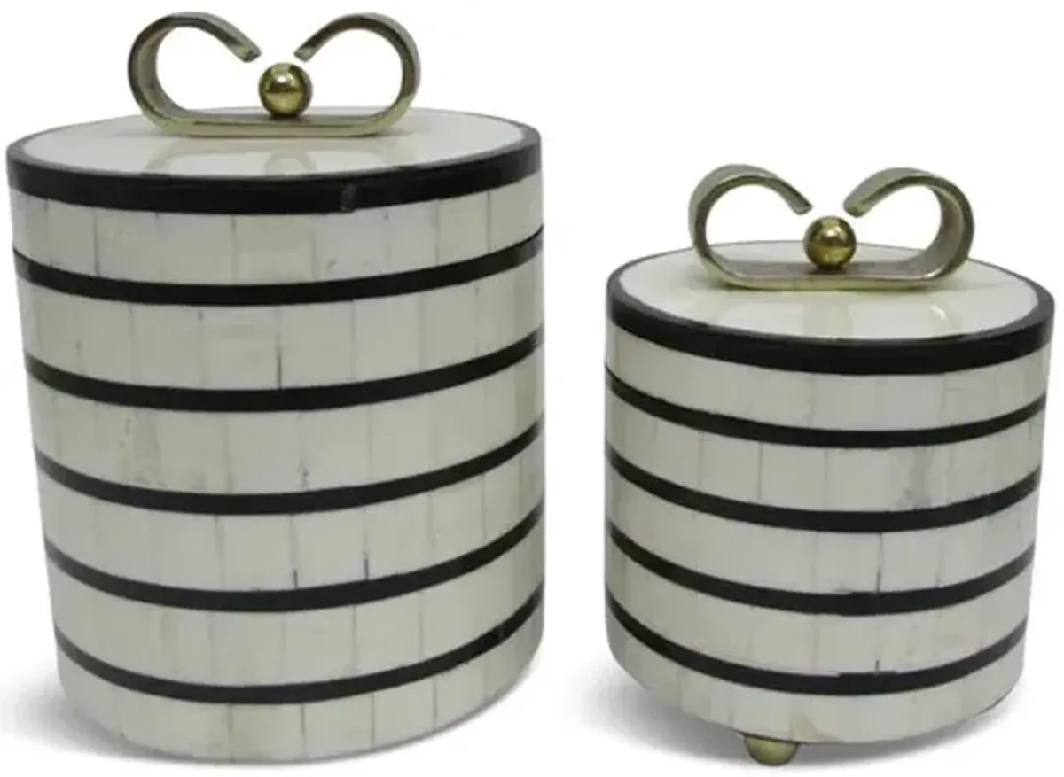 Platted Boxes Set Of 2