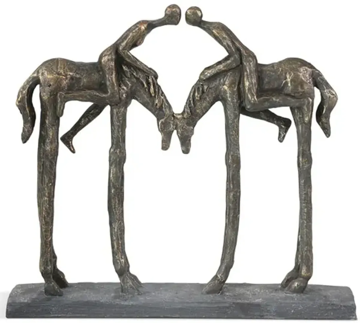 Kissing Couple Sculpture