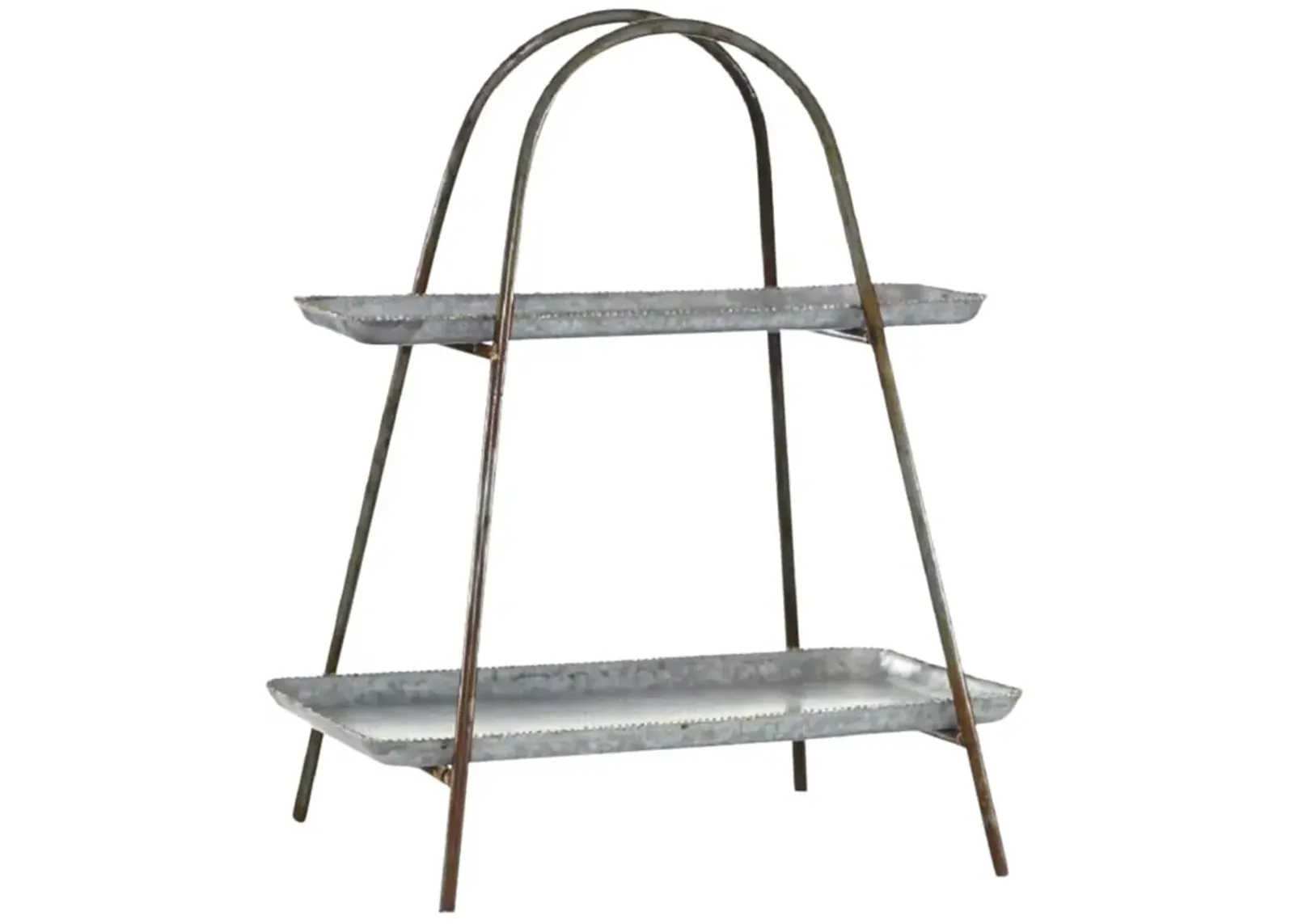 Metal 2 Tier Tray