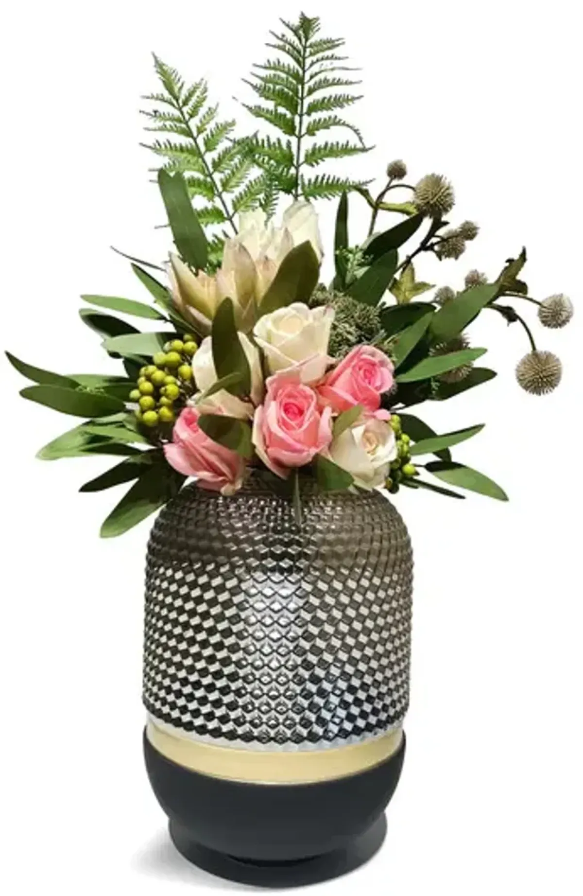 Large Floral Fern