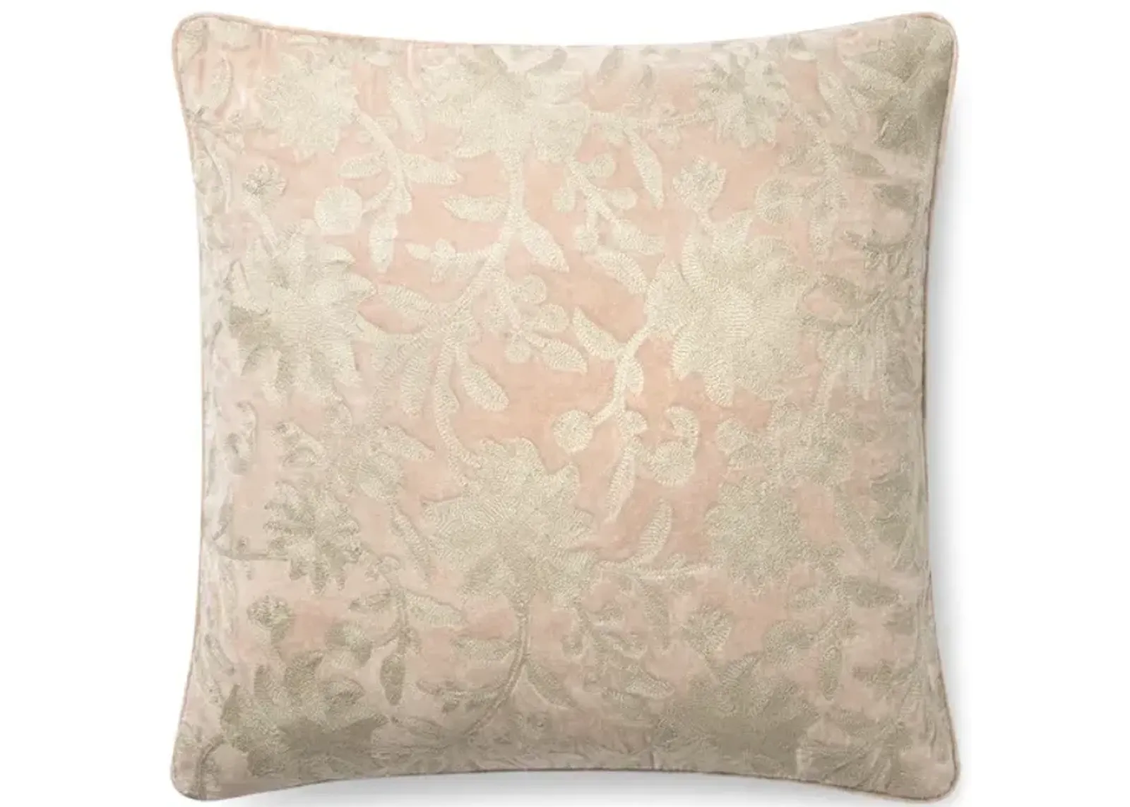 Floral Pillow - Rose