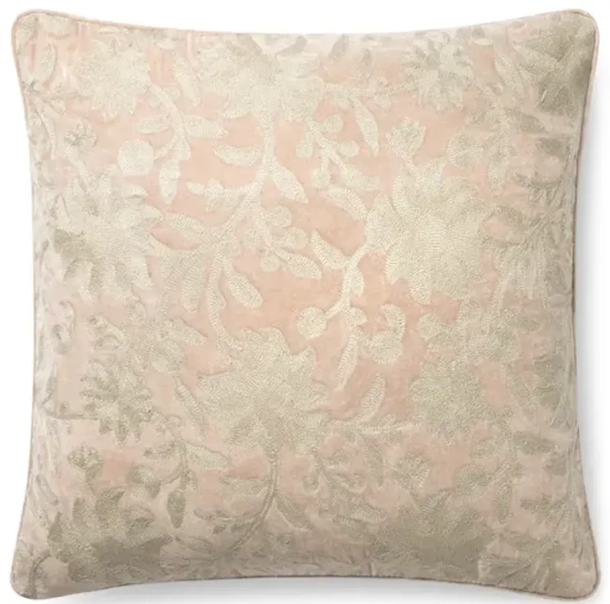 Floral Pillow - Rose