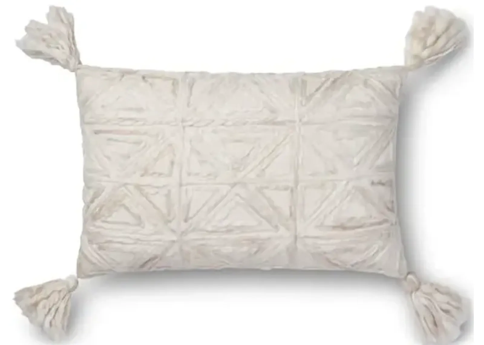 White Square Pillow 