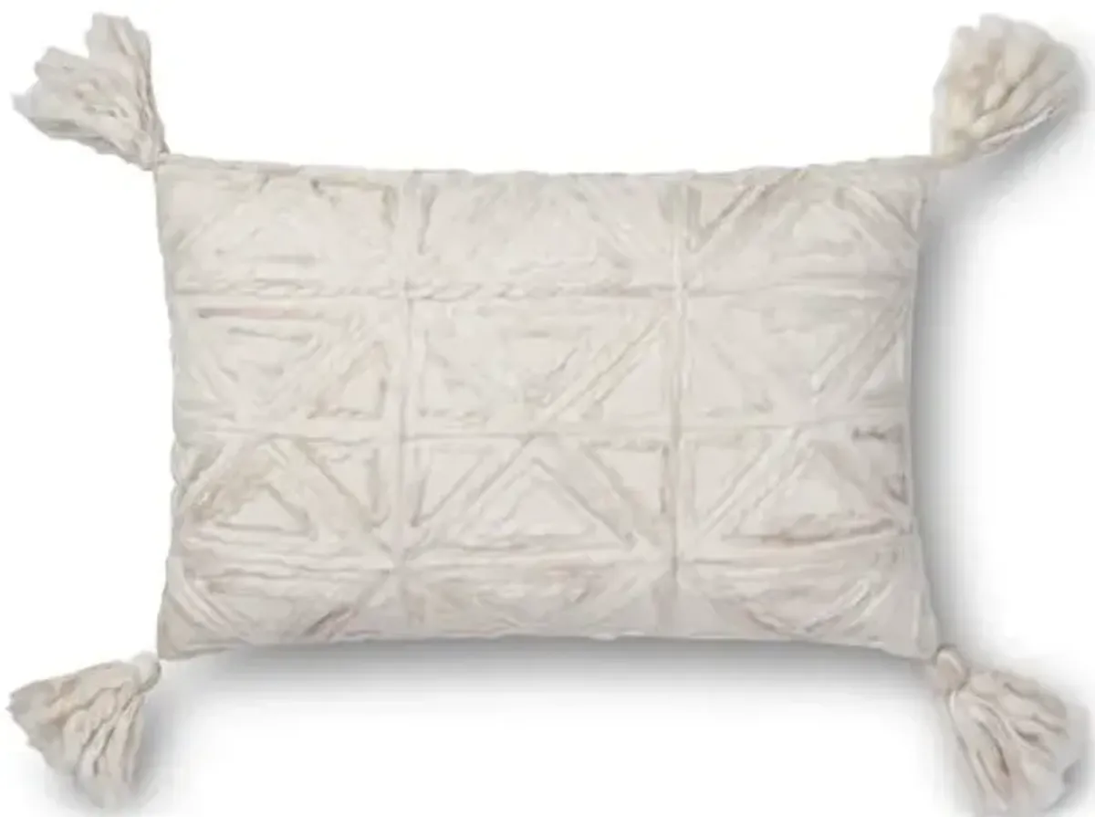 White Square Pillow 