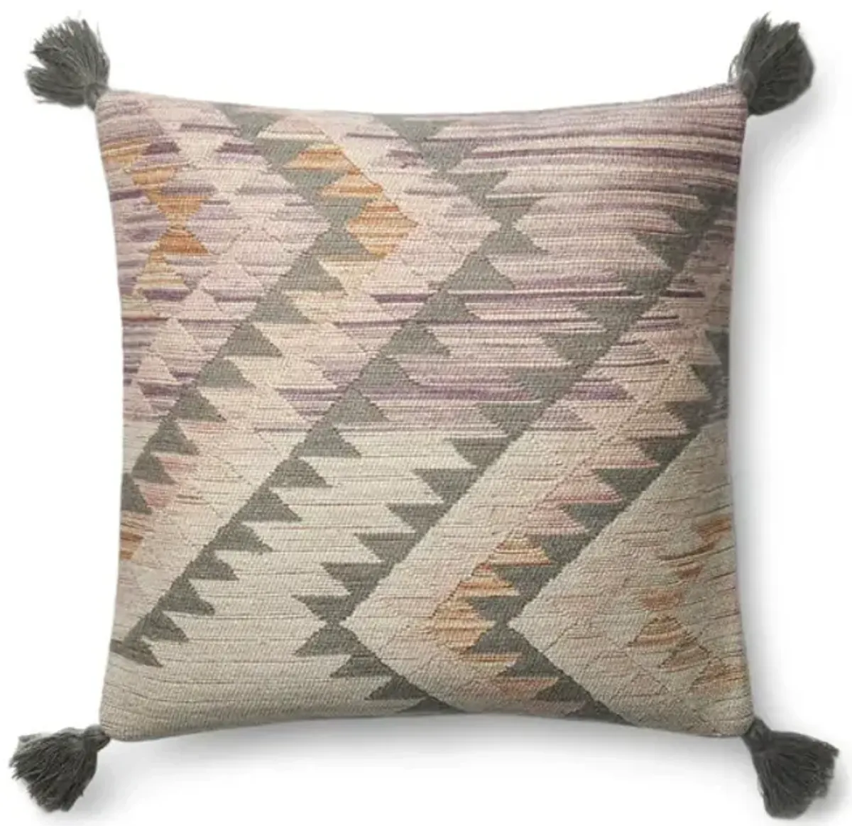 Tribal Diagonal Square Pillow