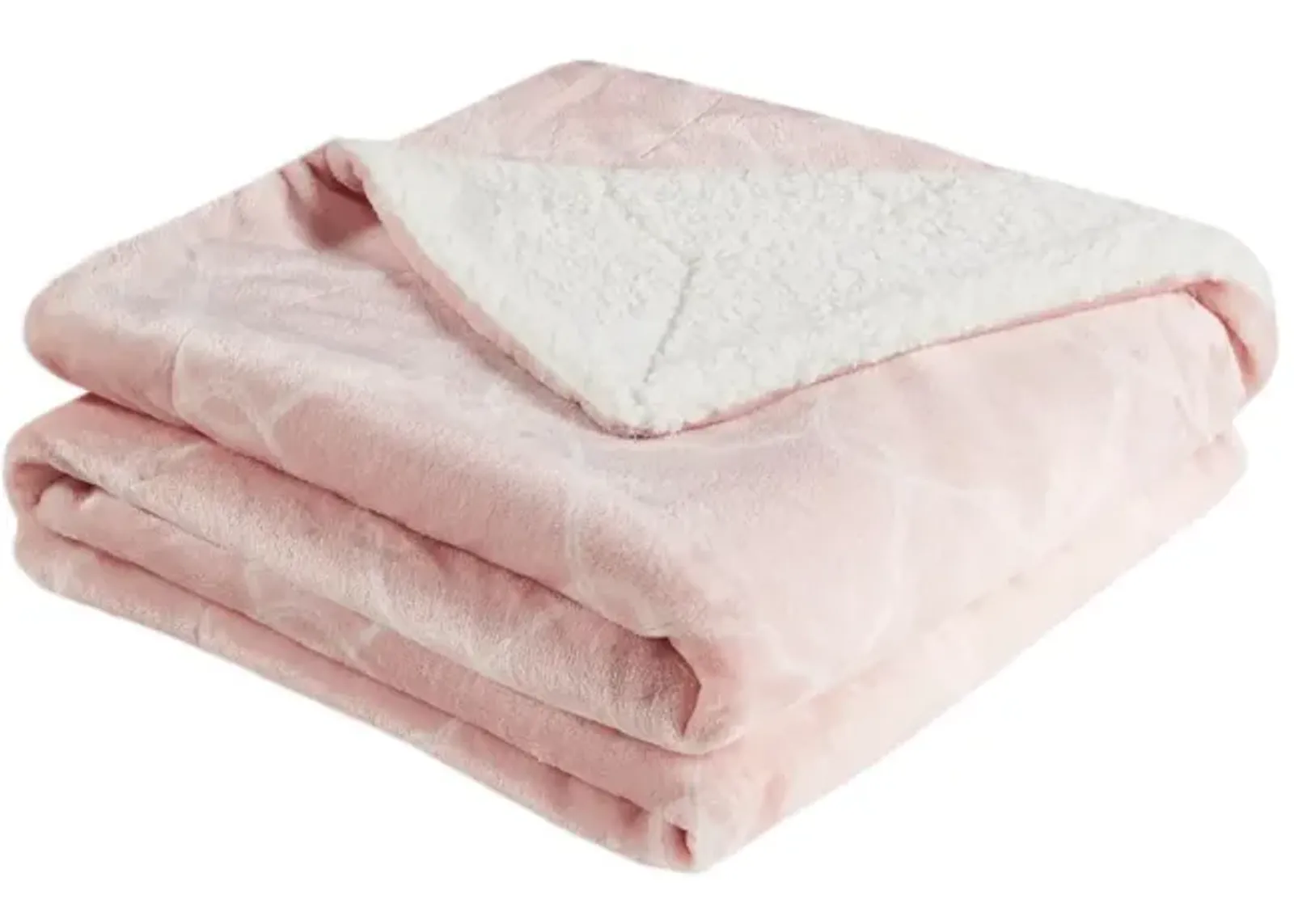 Pink Ogee Throw