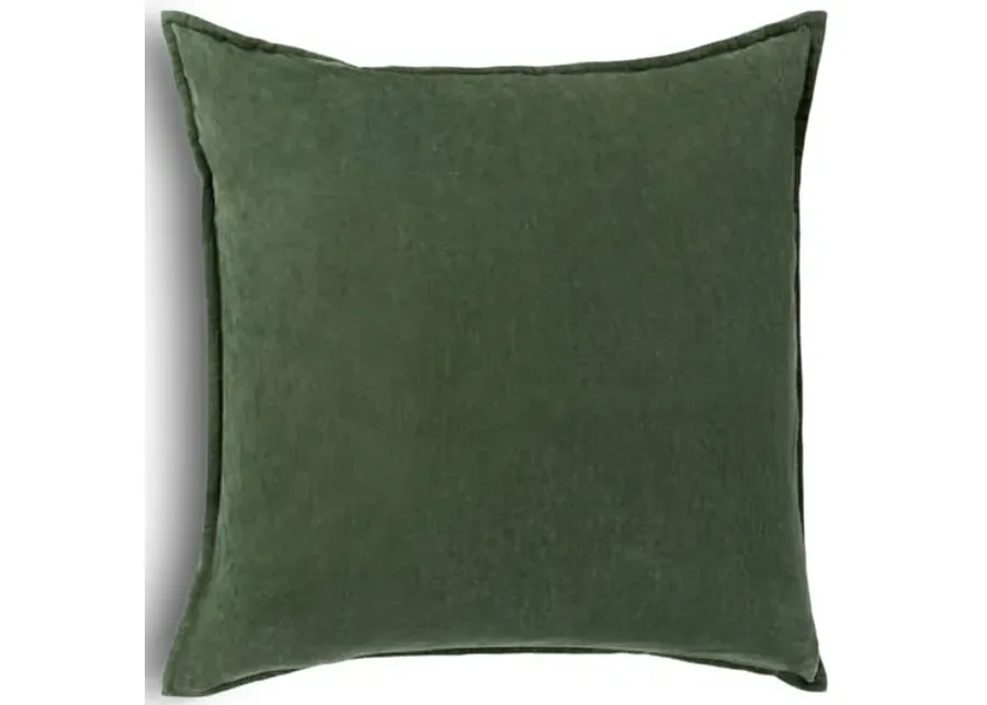 Solid Velveteen Pillow