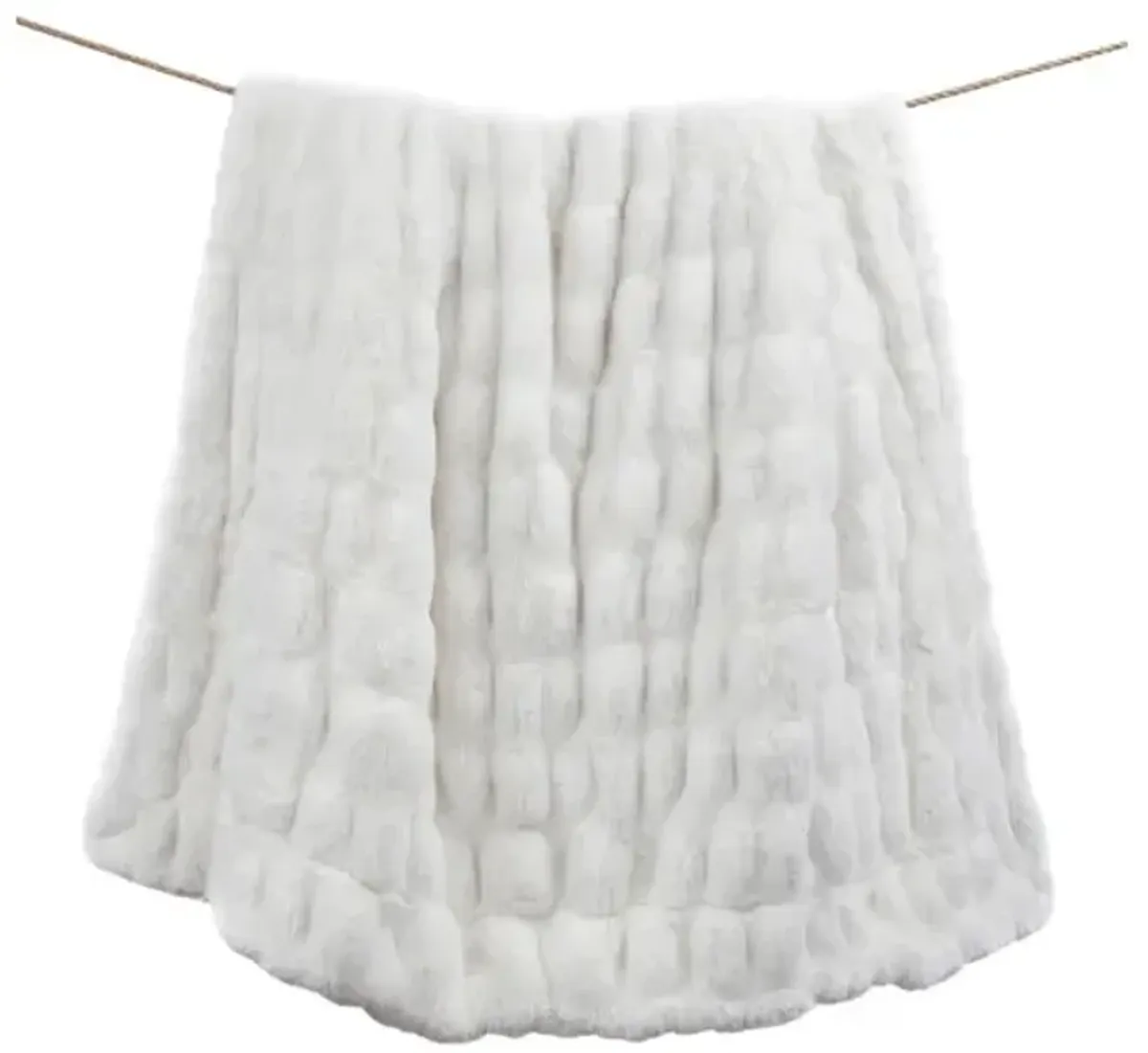 Ruched Throw Blanket