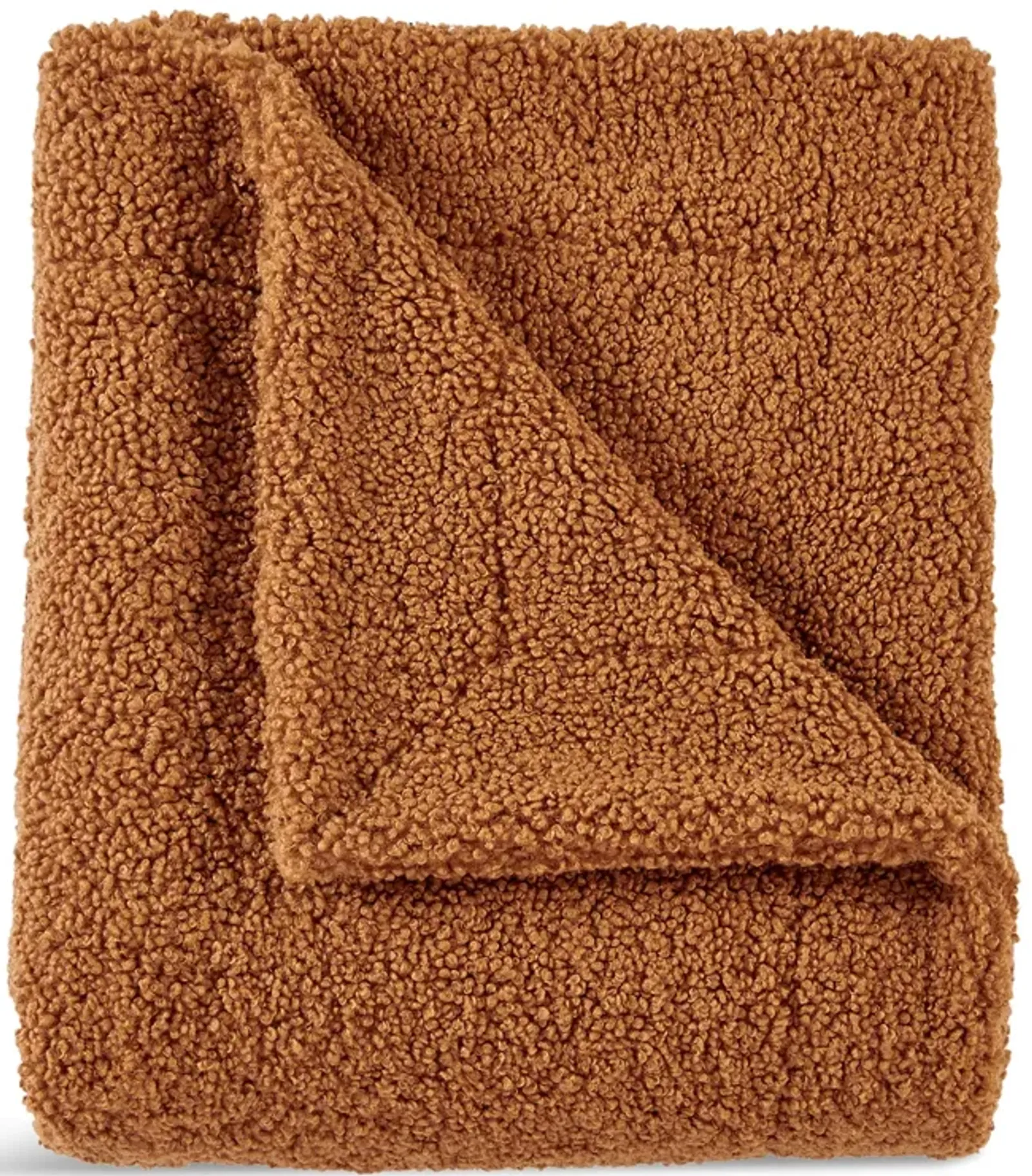 Teddy Throw Blanket - Caramel