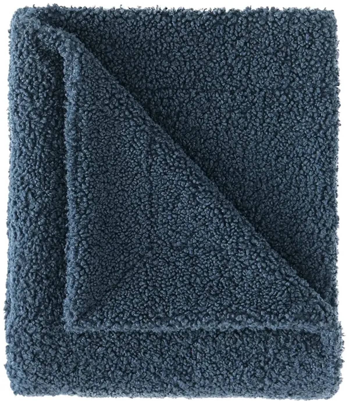 Teddy Throw Blanket - Midnight Blue