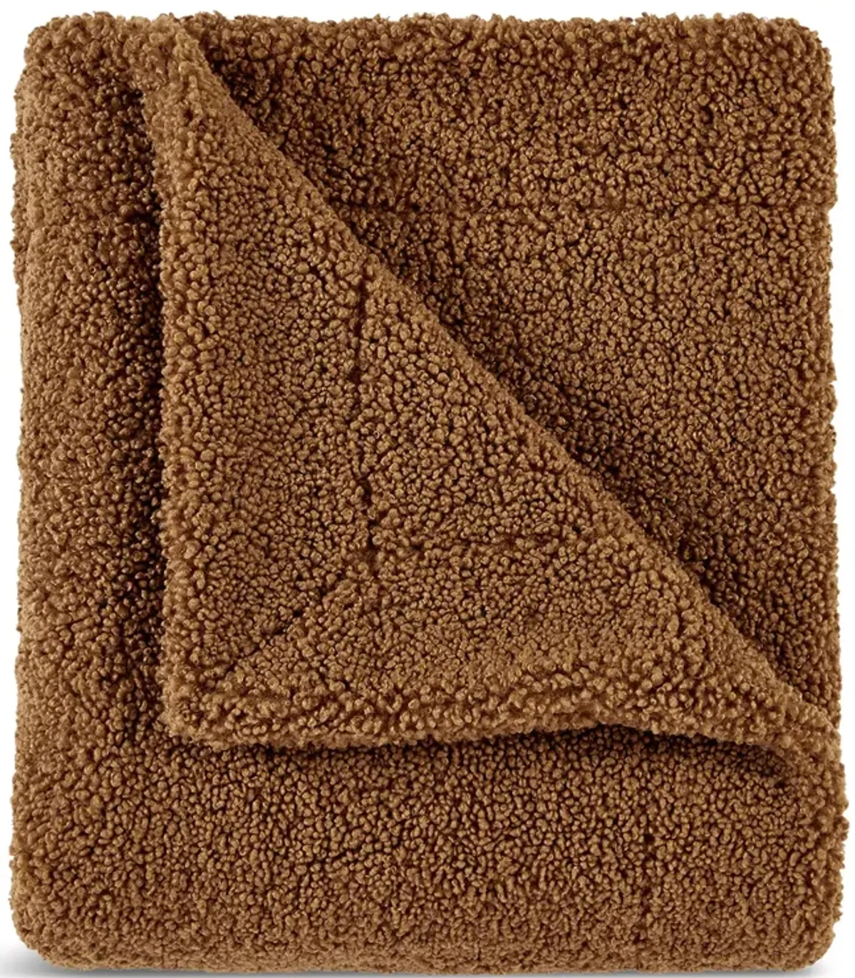 Teddy Throw Blanket - Umber