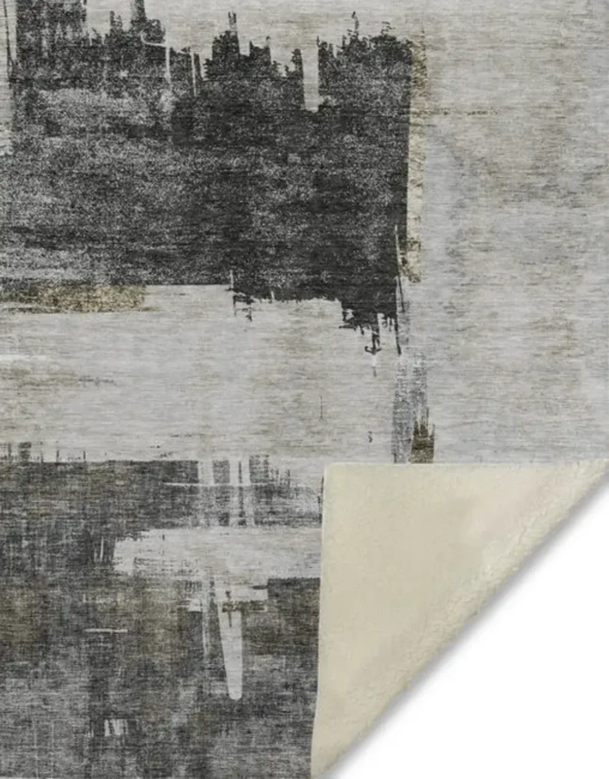 Trevi Throw - Grey Cream
