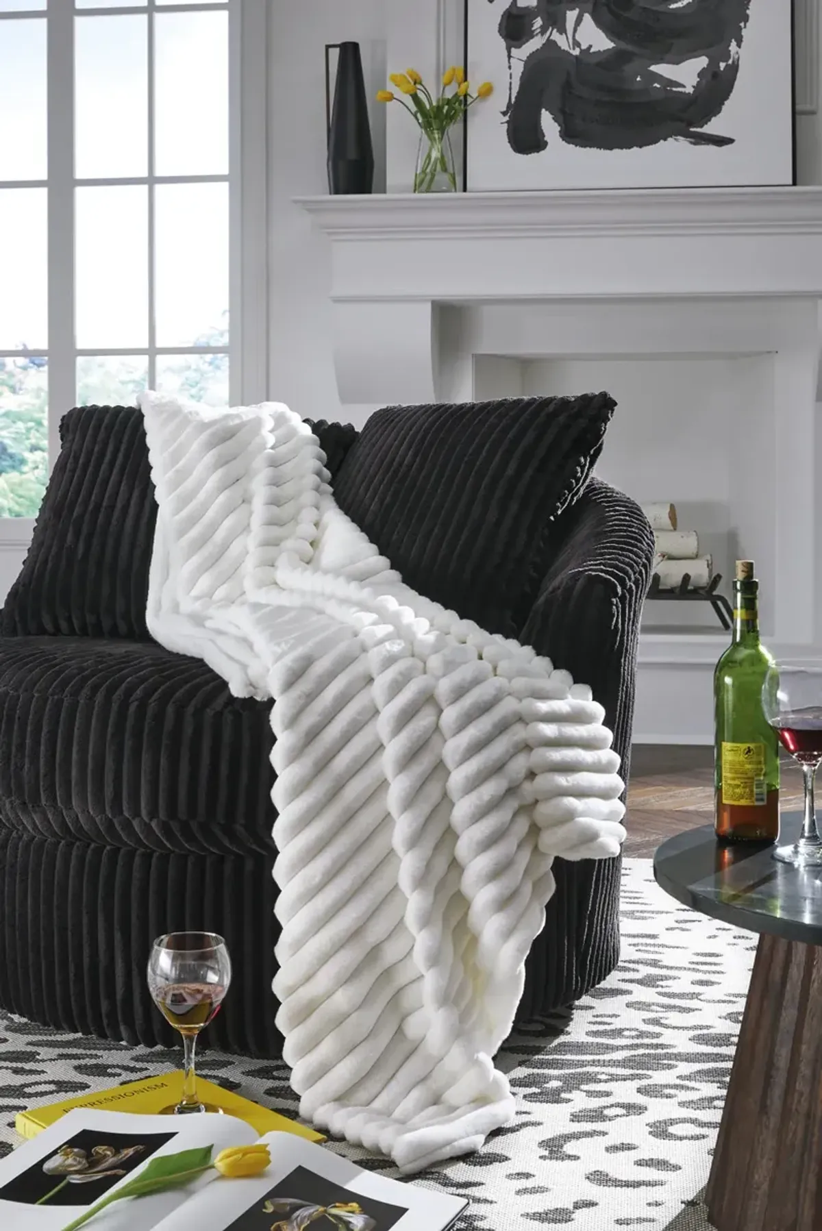Alison White Throw