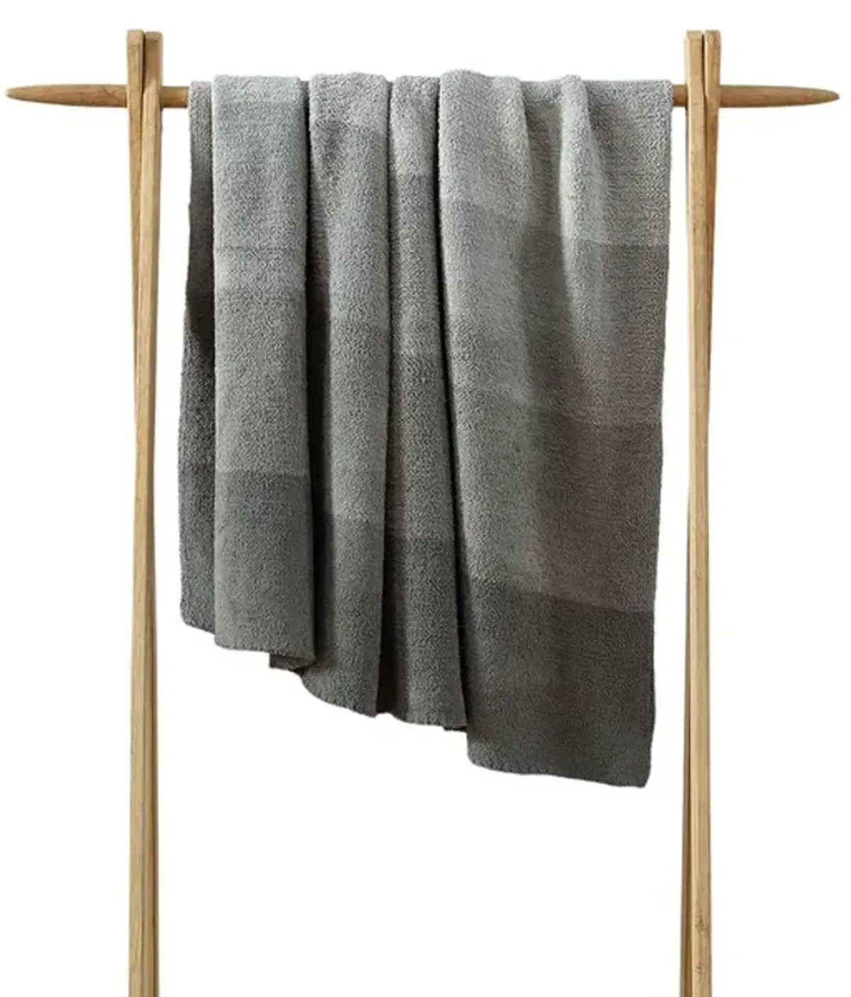Ombre Lightweight Throw - Granite