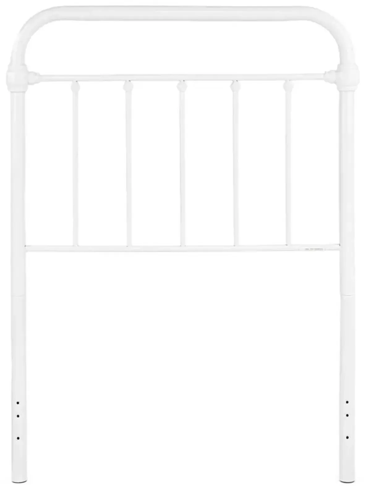 Kirkland Twin Metal Headboard - White