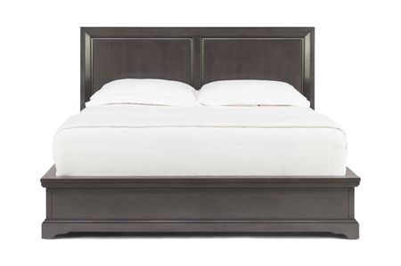 French Quarters King Bed - Grey