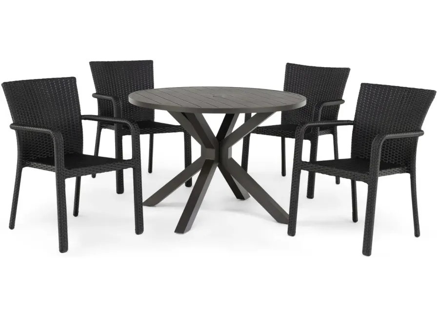 Napa Wheaton 5 Piece Patio Dining Set