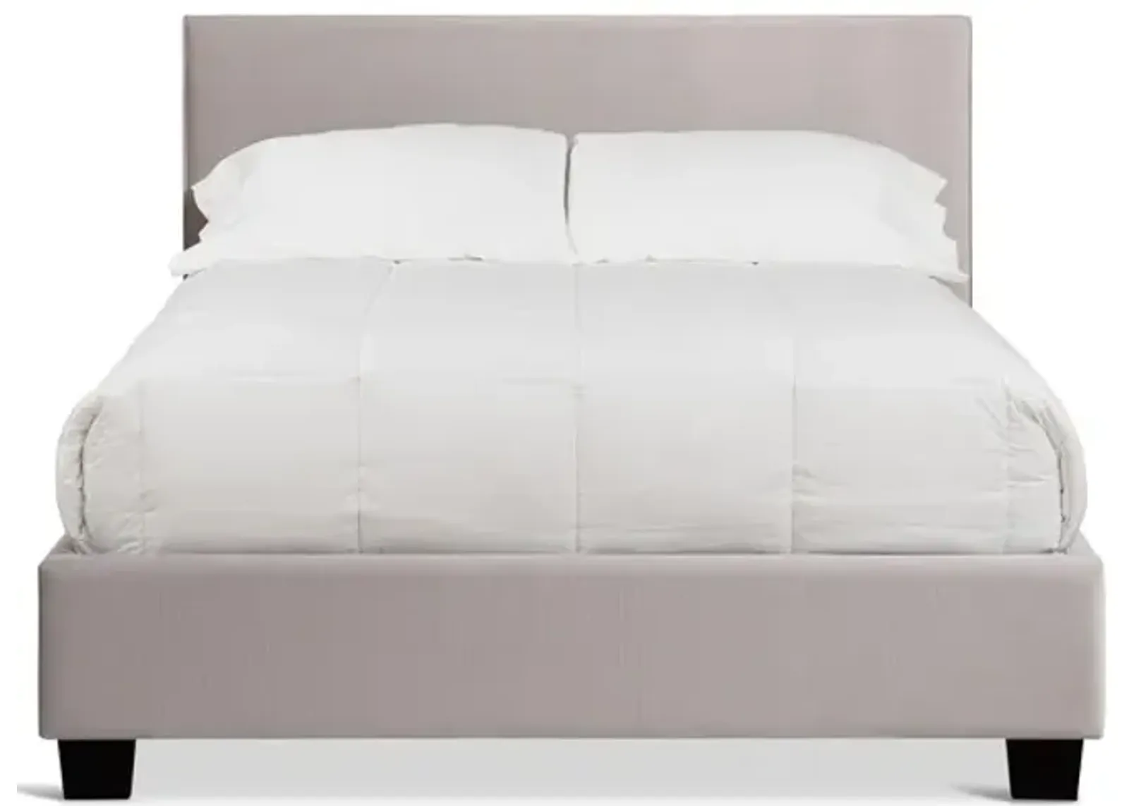 Wyatt Upholstered Queen Bed - Sand