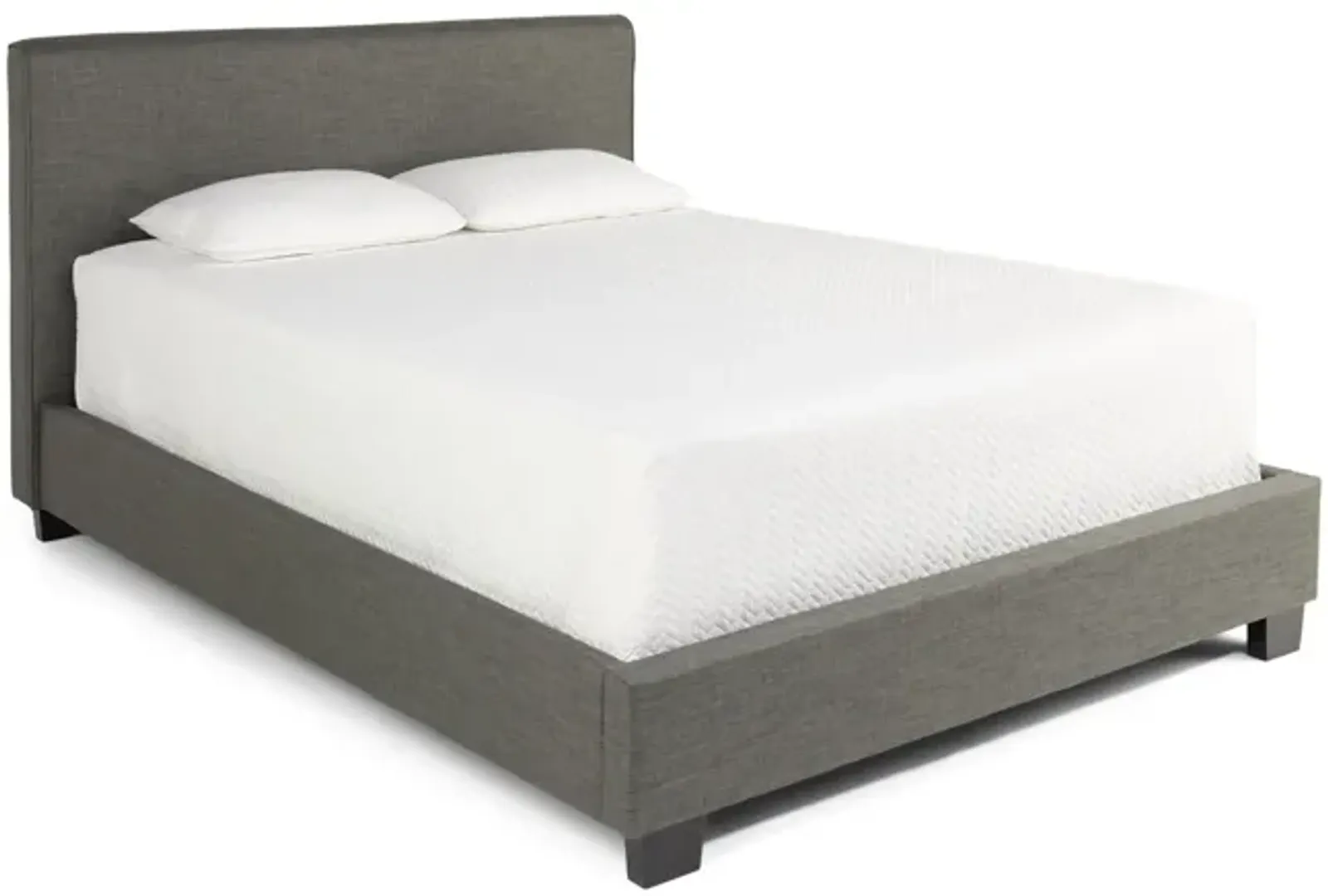 Wyatt Upholstered King Bed - Grey