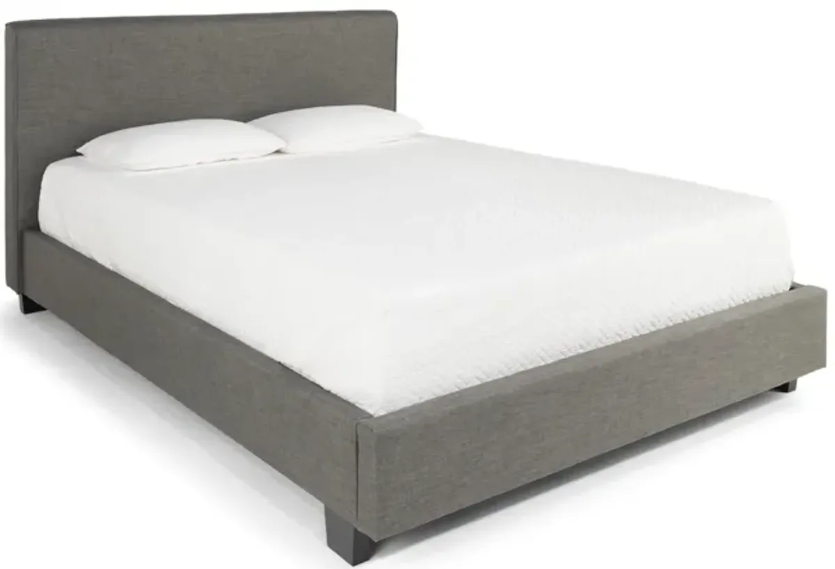 Wyatt Upholstered Queen Storage Bed - Grey