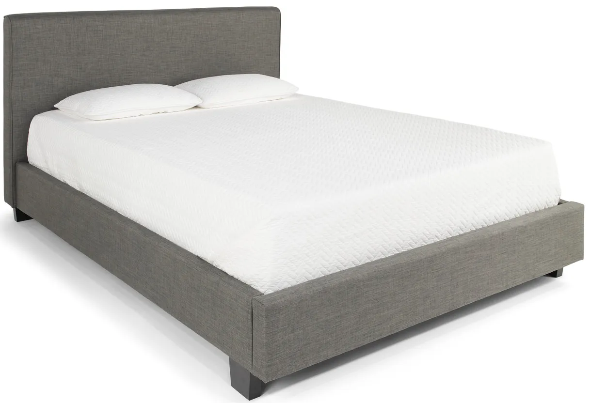 Wyatt Upholstered Queen Storage Bed - Grey