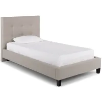 Avery Full Bed - Light Grey