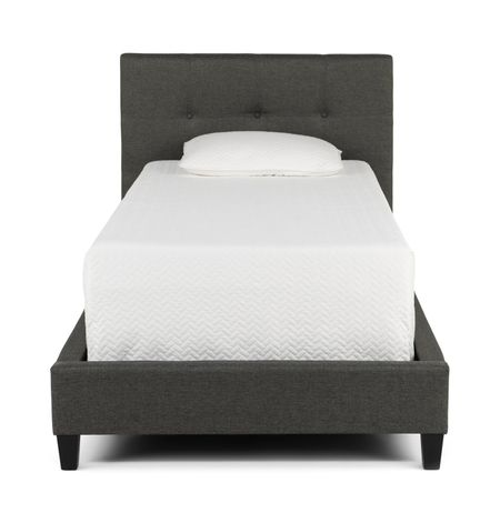 Avery Full Bed - Charcoal