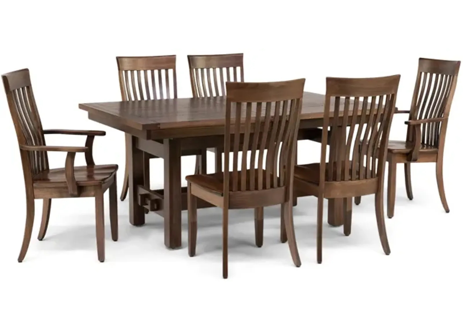 Sutter Mills Table With 4 Side Chairs And 2 Arm Chairs