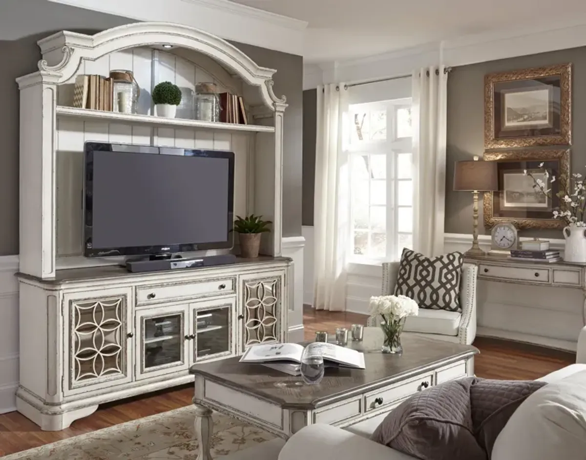 Magnolia Manor Console With Hutch