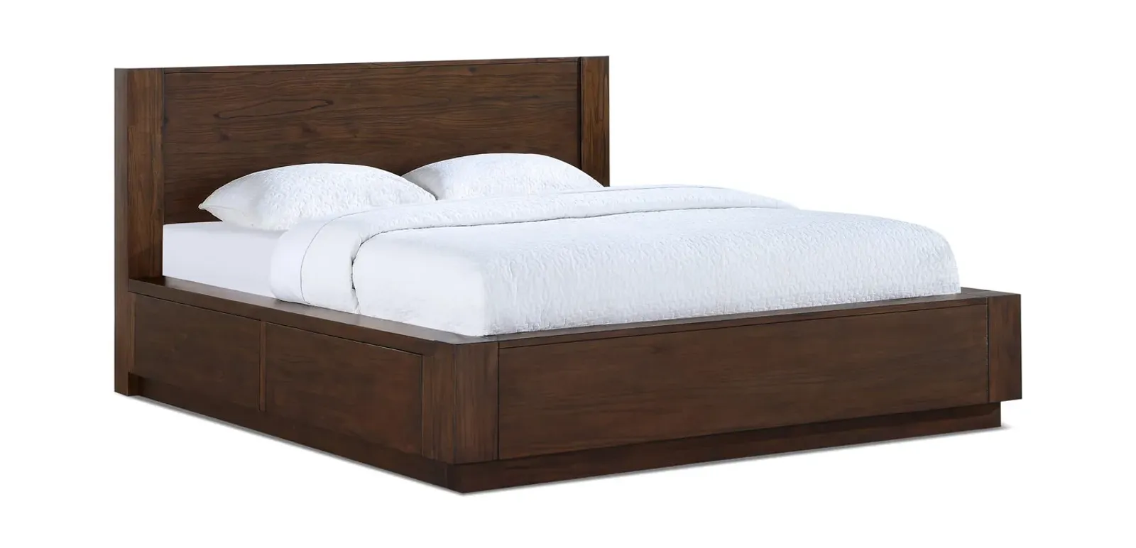 Logan Queen Bed With 1 Storage Siderail