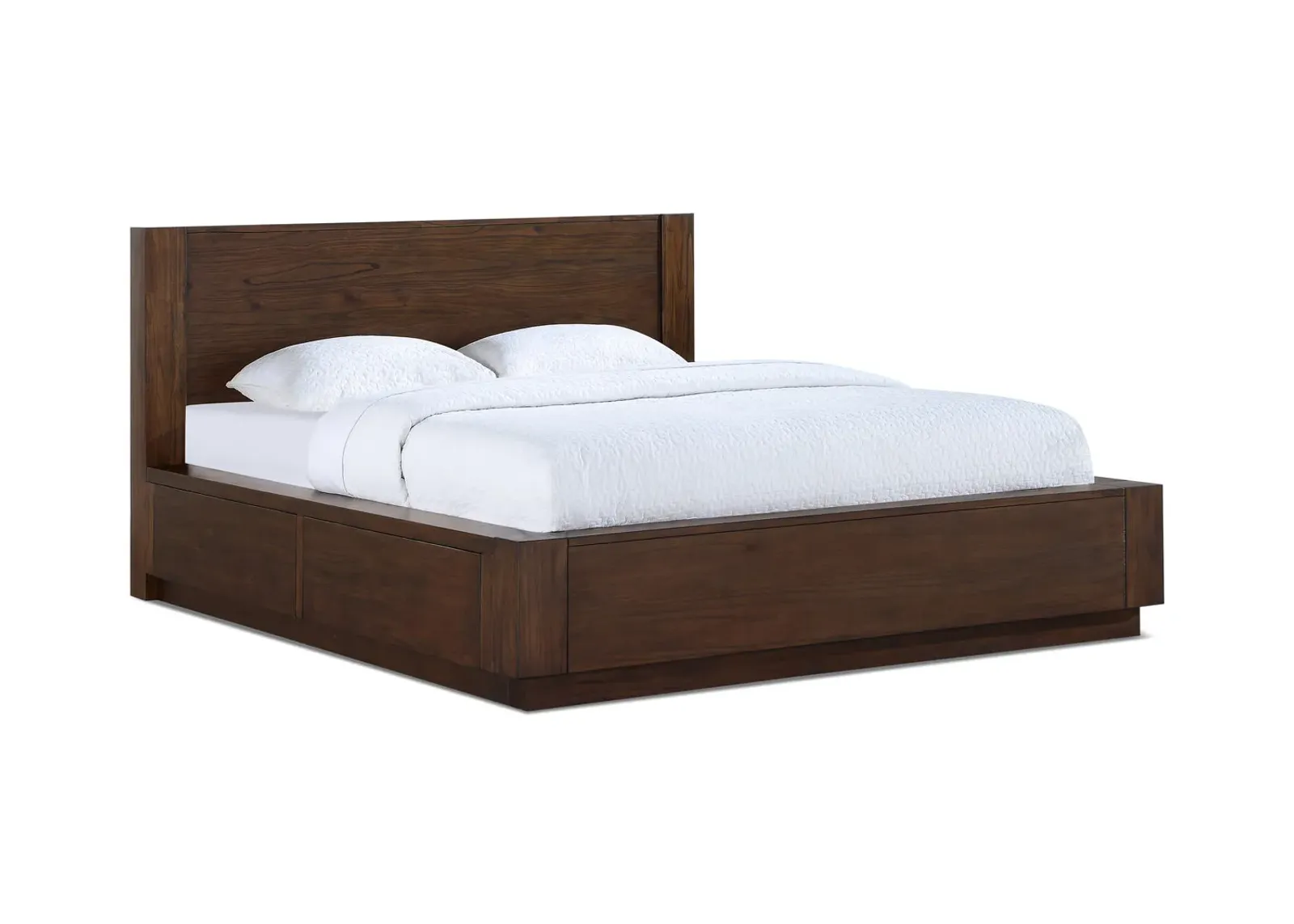 Logan Queen Bed With 2 Storage Siderails