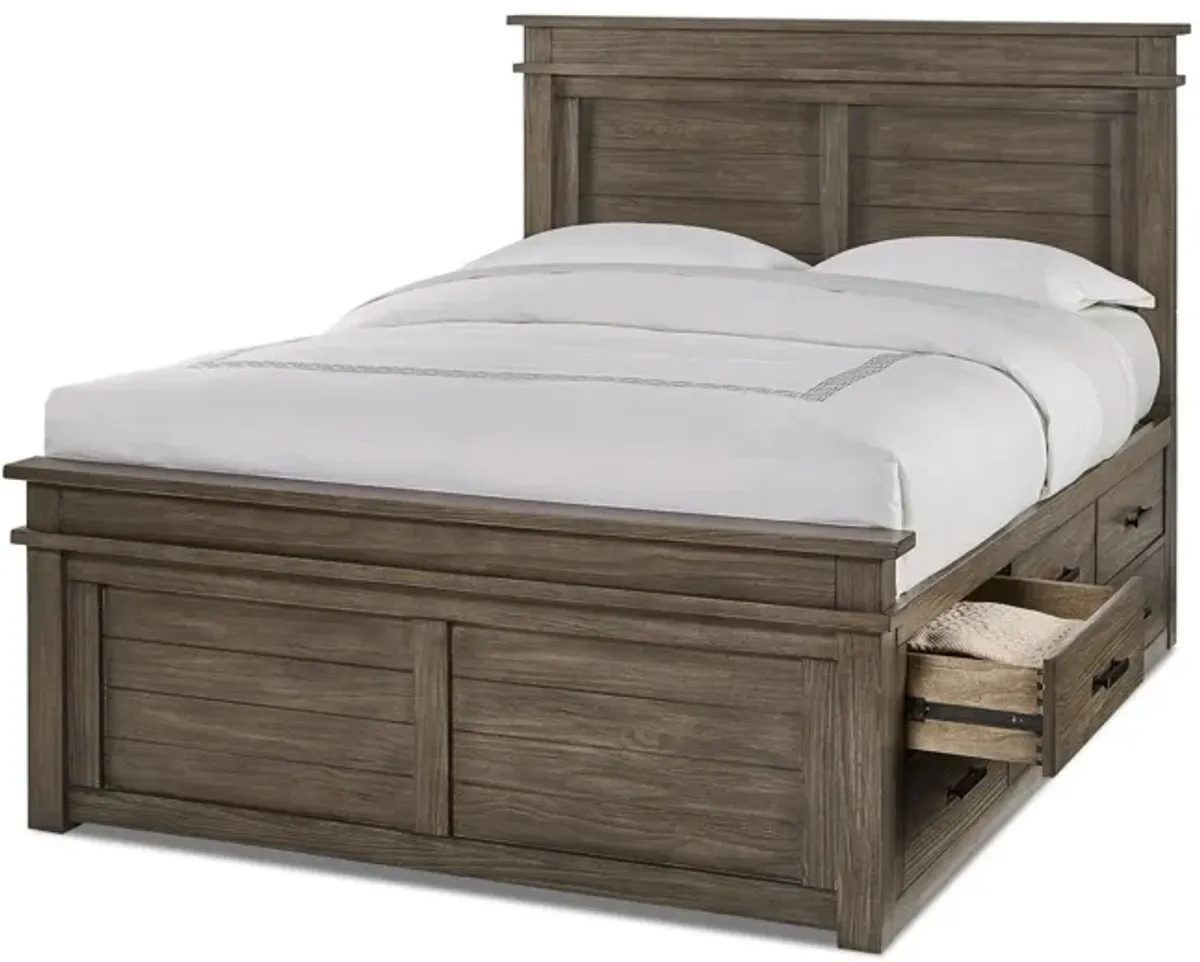 River Falls Queen Captains Bed