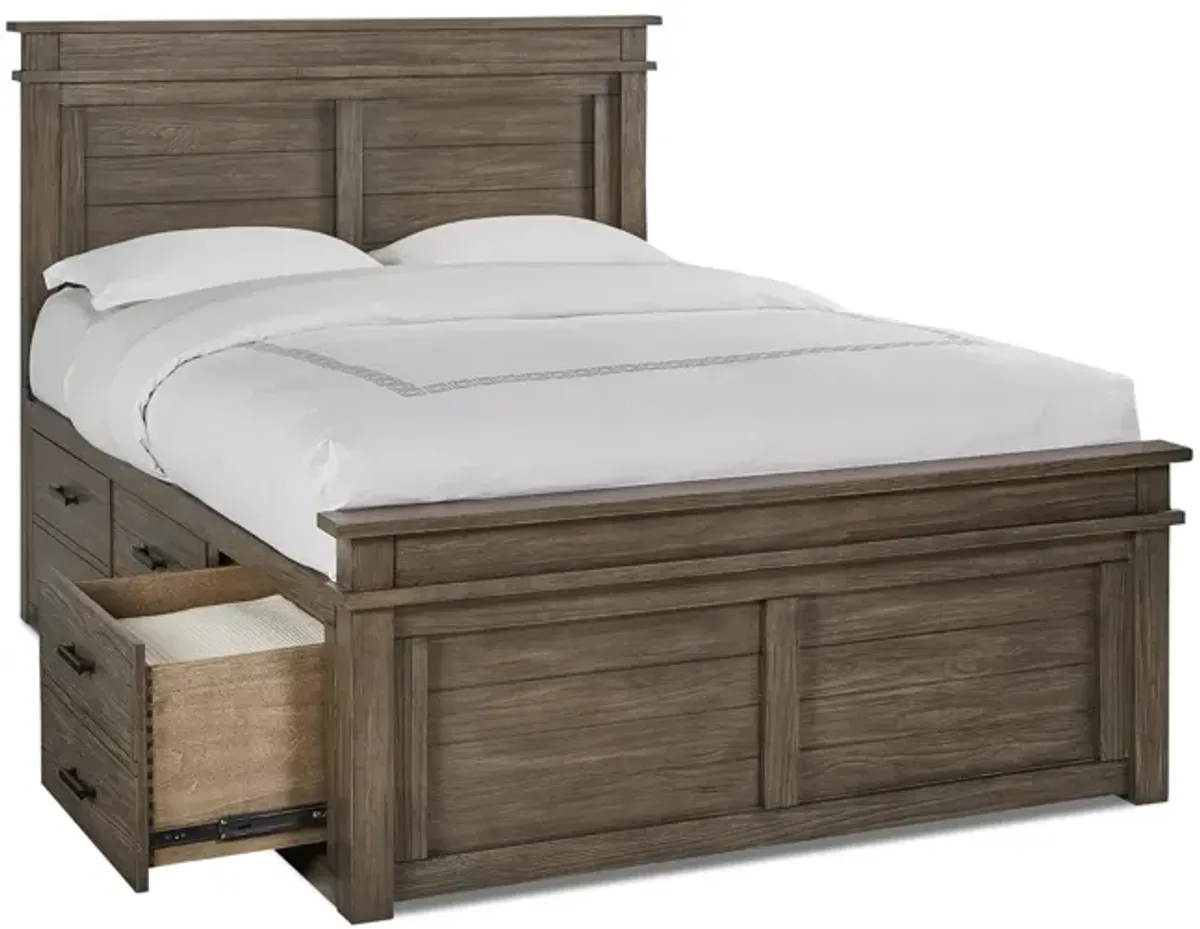 River Falls King Captains Bed