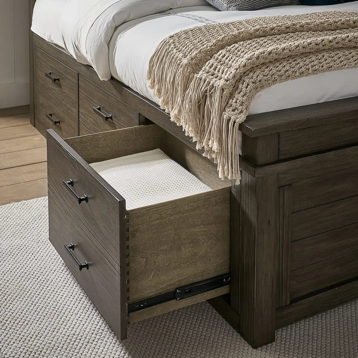 River Falls King Captains Bed