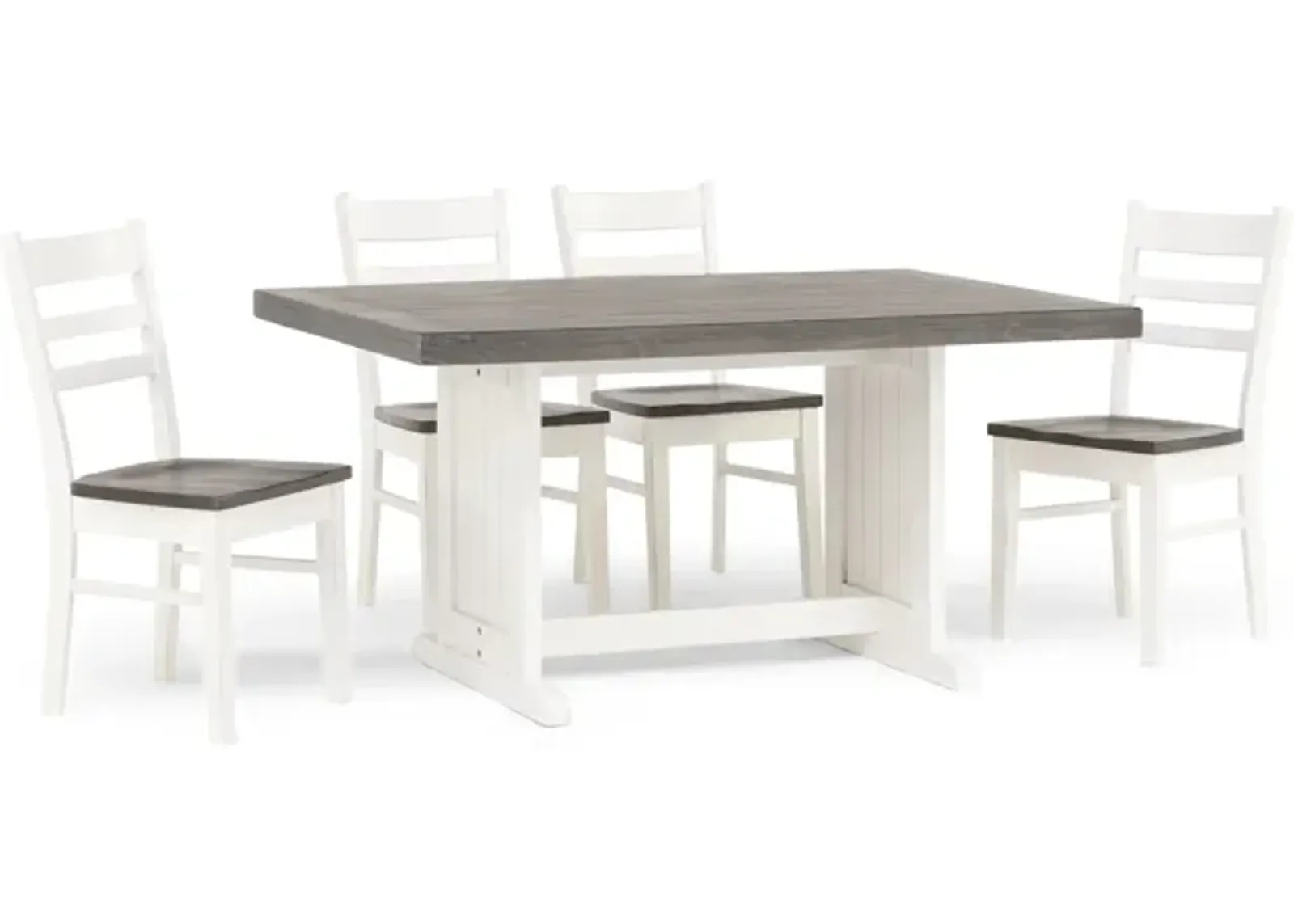 Carriage House Dining Table With 4 Chairs