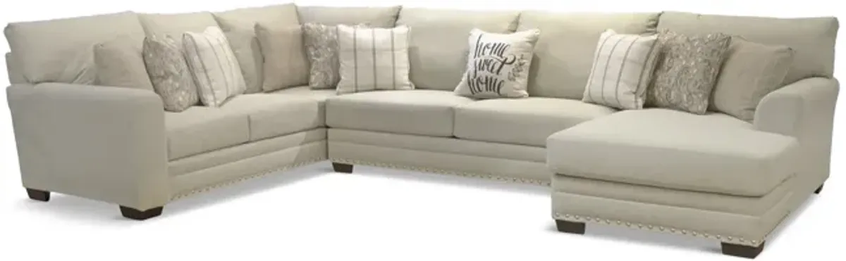 Kate 3 Piece Sectional - Right Side Chaise