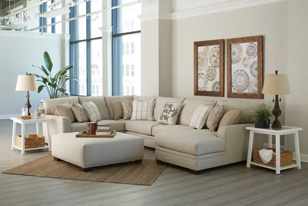 Kate 3 Piece Sectional - Right Side Chaise