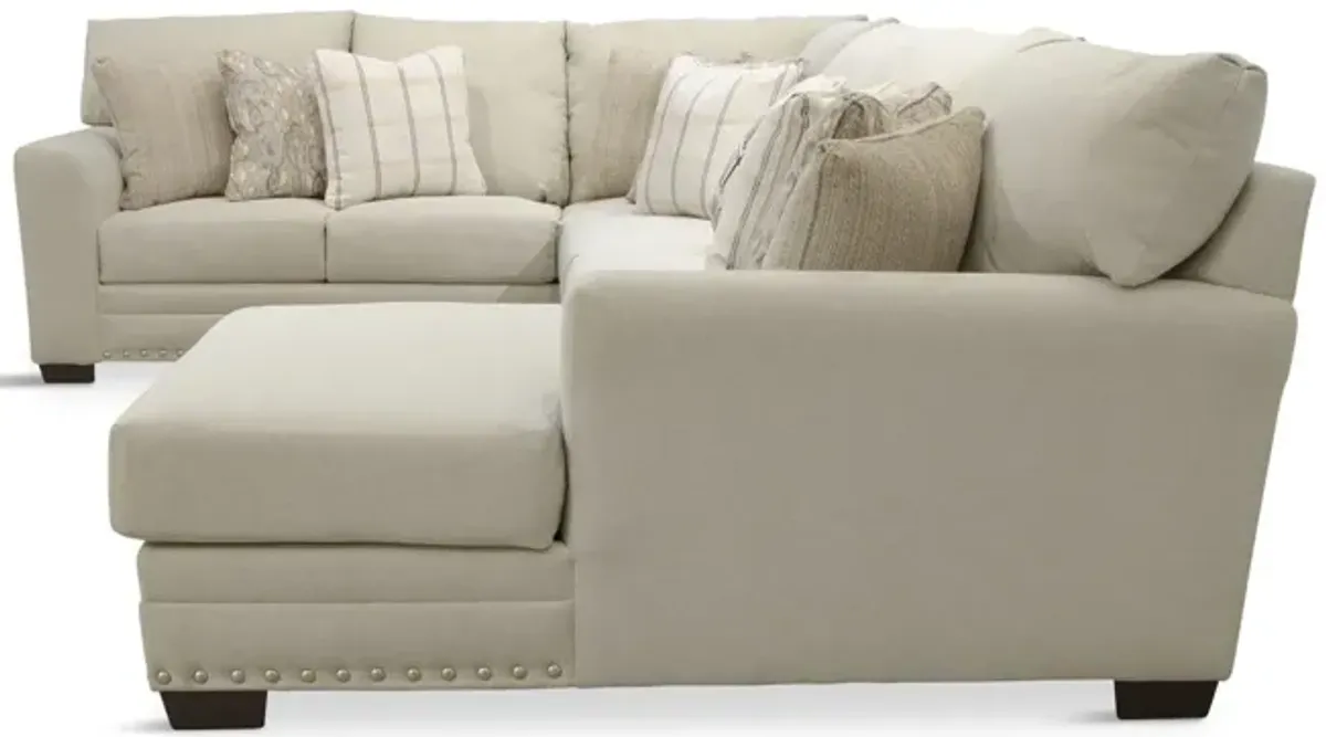 Kate 3 Piece Sectional - Right Side Chaise