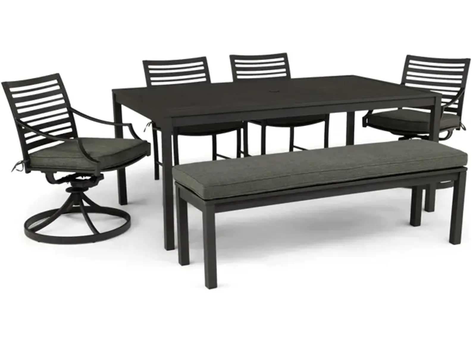 Uptown 6 Piece Patio Dining Set